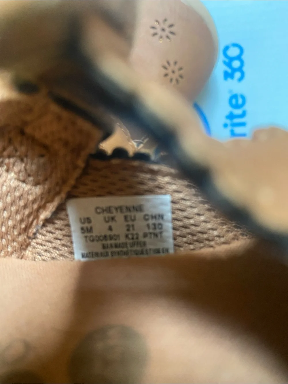 Stride rite 360 Cheyenne tan Mary Janes size 5